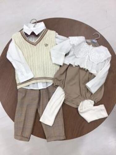 キッズフォーマル　淡色