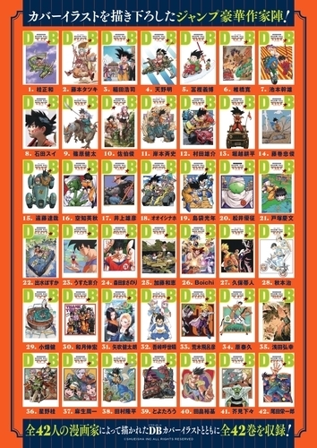 「DRAGON  BALL　40th　Anniversary　ダブルカバーコミックセットBOX」