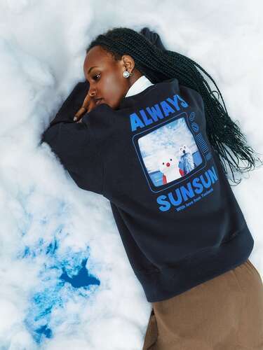 スウェットプルオーバー