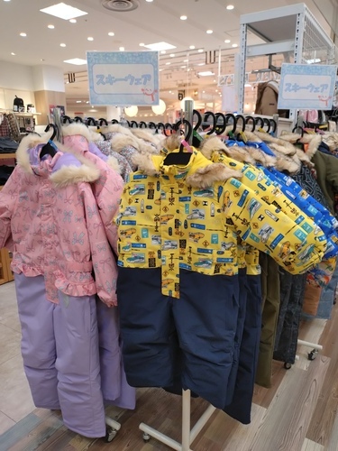 スキーウェアコーナー