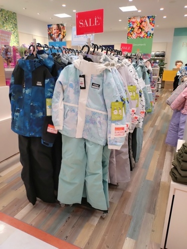スキーウェアコーナー